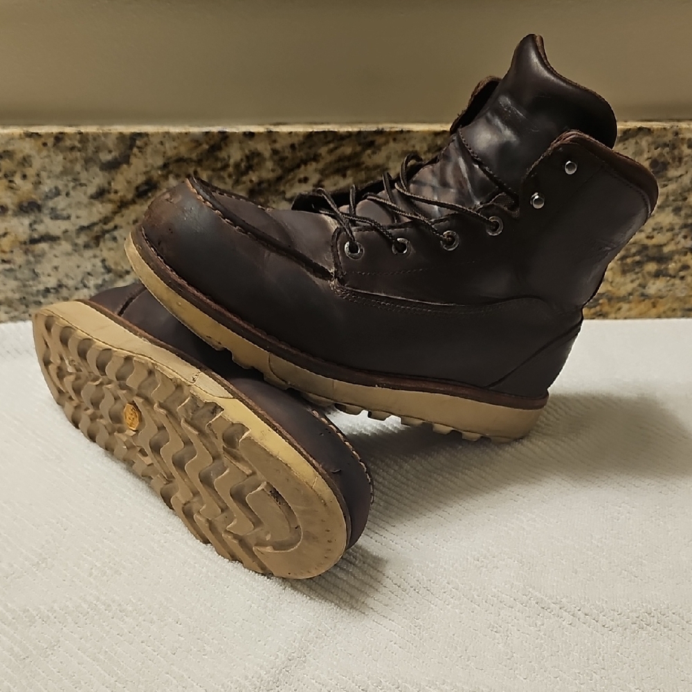 Red Wing Shoes Dark Brown Leather Boots